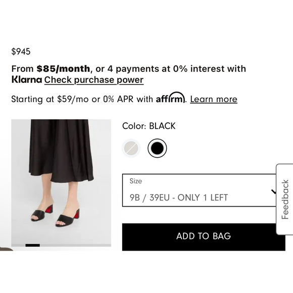 Christian Louboutin So CL Embossed Leather Mules Black Red Size 9.5/10 - Picture 5 of 11